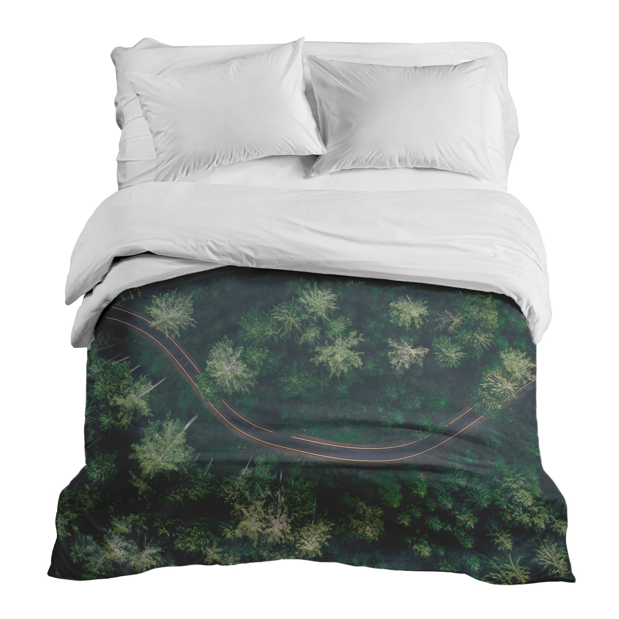 Manta terapéutica original - Funda de algodón Calle en el bosque