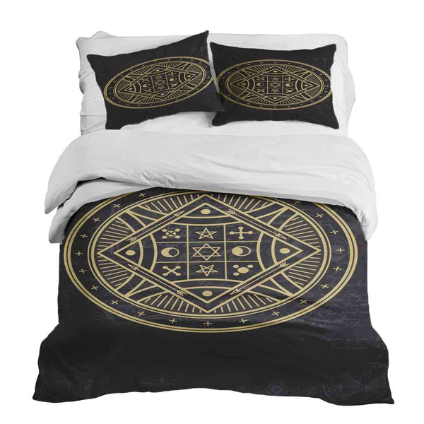 Set de ropa de cama con manta terapéutica Mystik