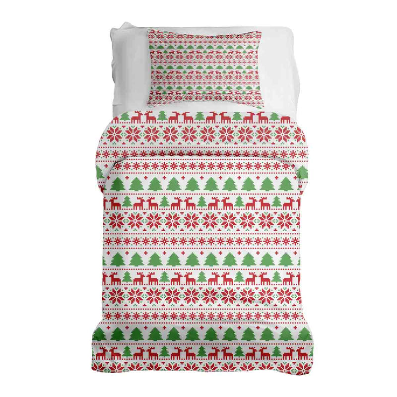 Juego de ropa de cama con manta terapéutica Navidad en Noruega