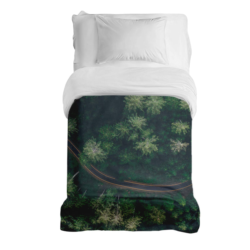Manta terapéutica original - Funda de algodón Calle en el bosque