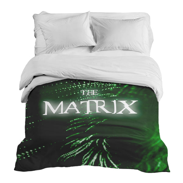 Manta terapéutica original - Funda de algodón verde The Matrix