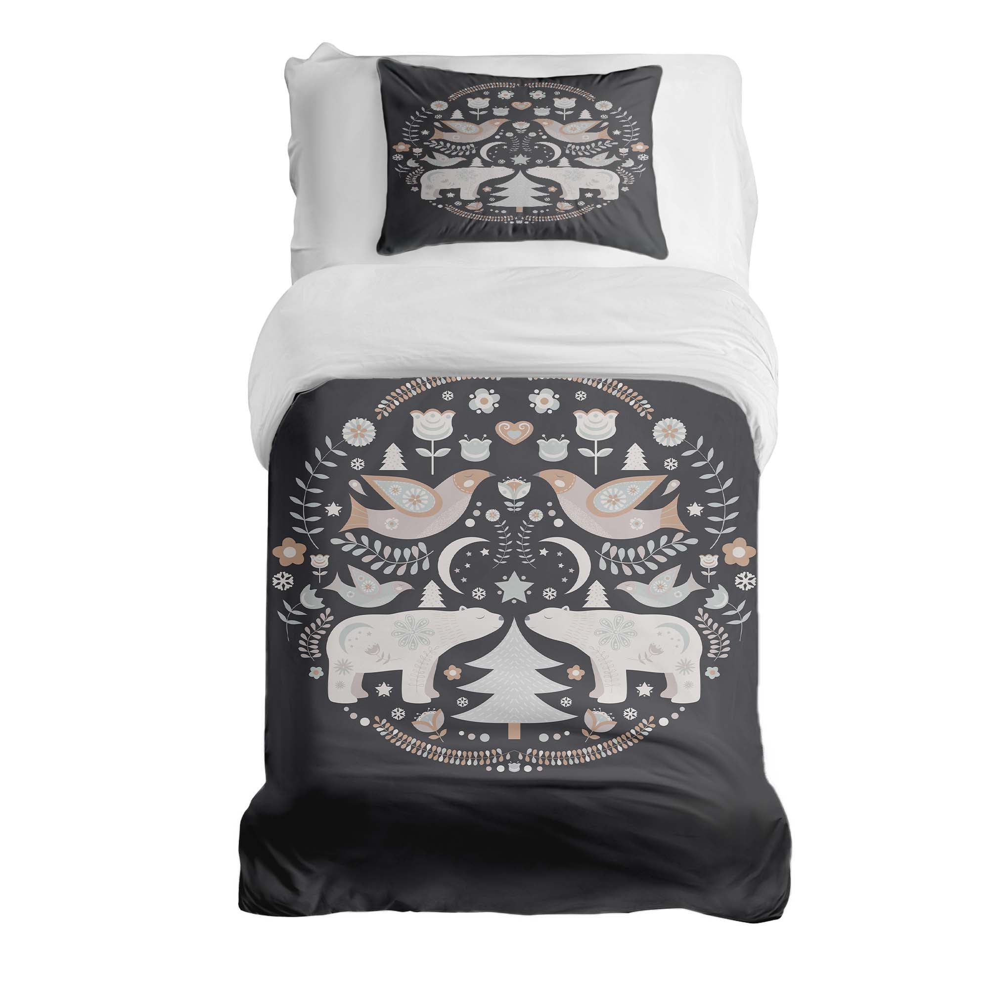 Set de ropa de cama y mantas terapéuticas Navidad en Moscú