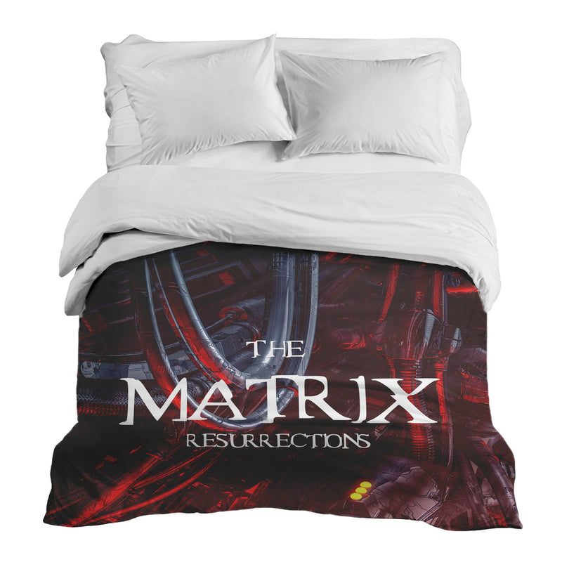 Manta terapéutica original - Funda de algodón roja The Matrix