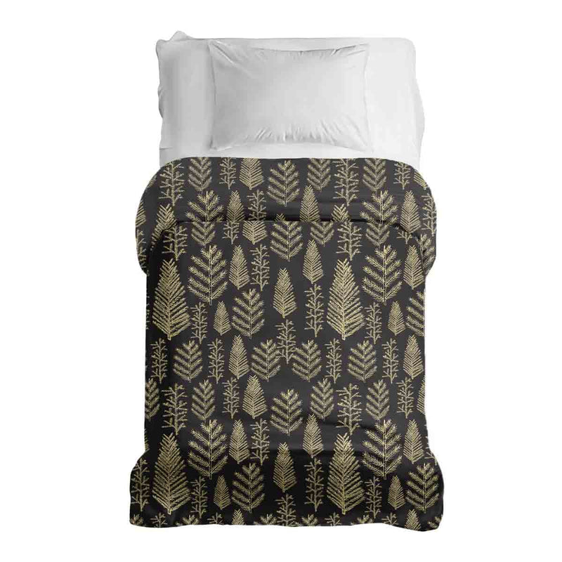 Manta terapéutica original - Funda de algodón con motivo de bosque