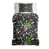 Juego de ropa de cama con manta terapéutica Joker colorido