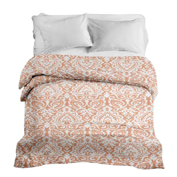 Manta terapéutica original - Funda de algodón Boho naranja