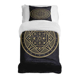 Set de ropa de cama con manta terapéutica Mystik