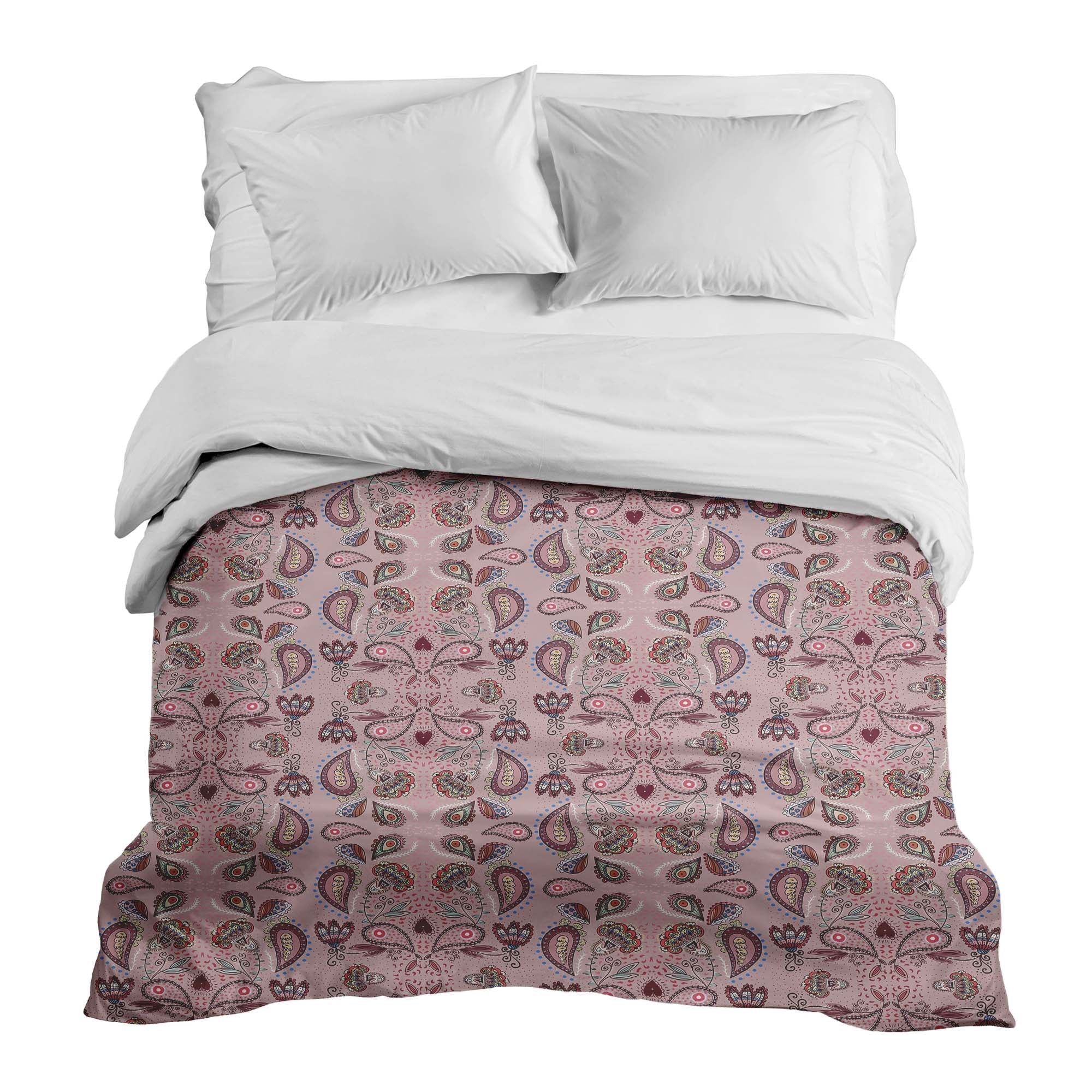 Manta terapéutica original - Funda de algodón rosa mandala