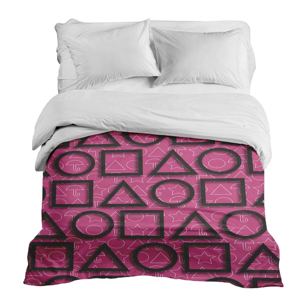 Manta terapéutica original - Funda de algodón Pink Squid