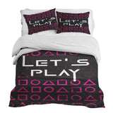 Set de ropa de cama con manta terapéutica Let's Play
