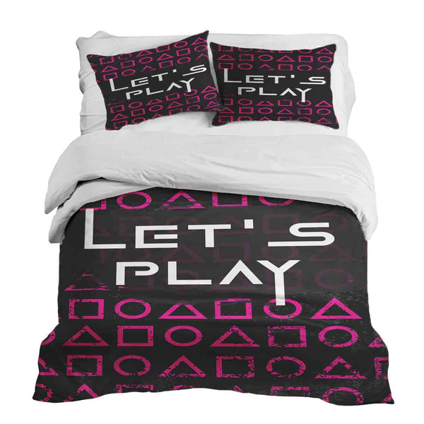 Set de ropa de cama con manta terapéutica Let's Play