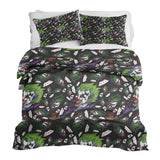 Juego de ropa de cama con manta terapéutica Joker colorido