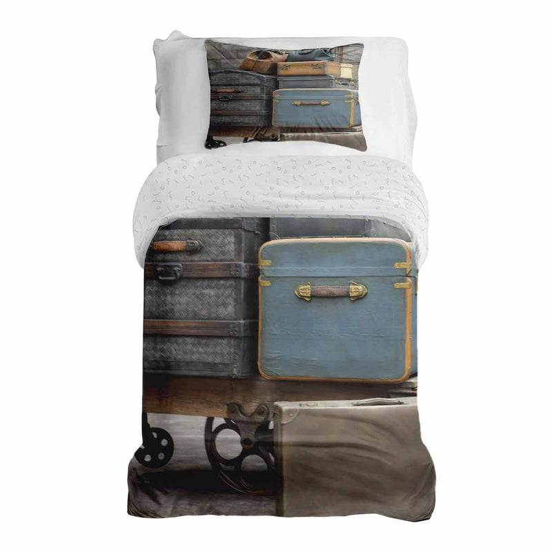 Set de ropa de cama con mantas terapéuticas y cajas