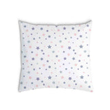 Almohada de salud blanca con estrellas