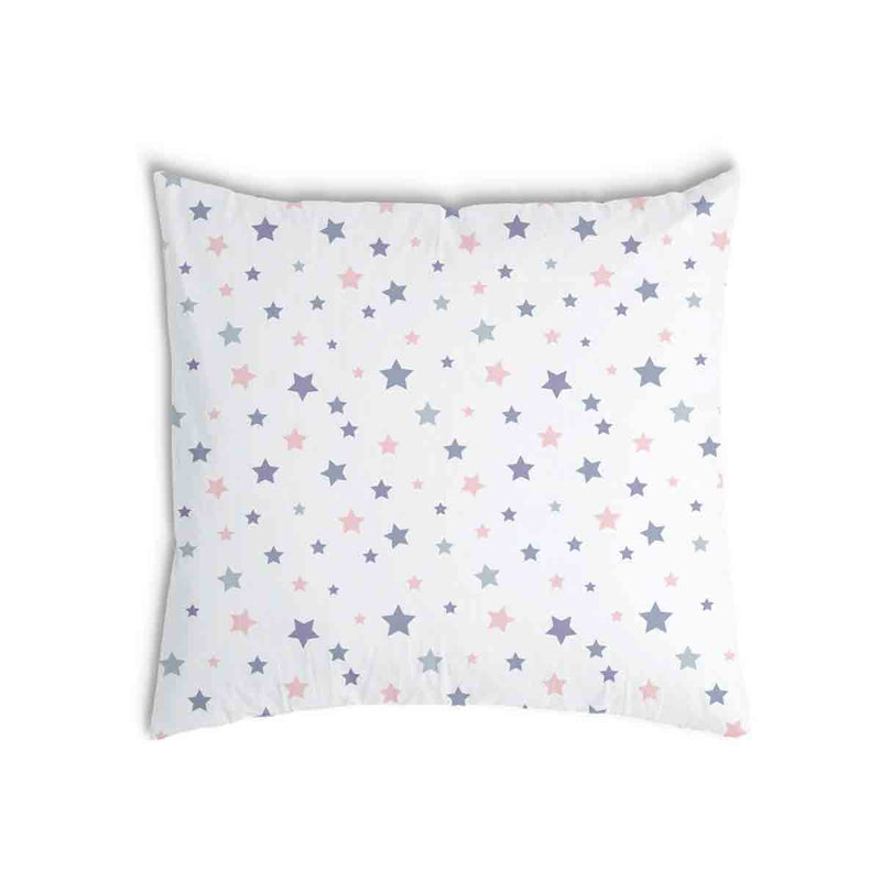 Almohada de salud blanca con estrellas