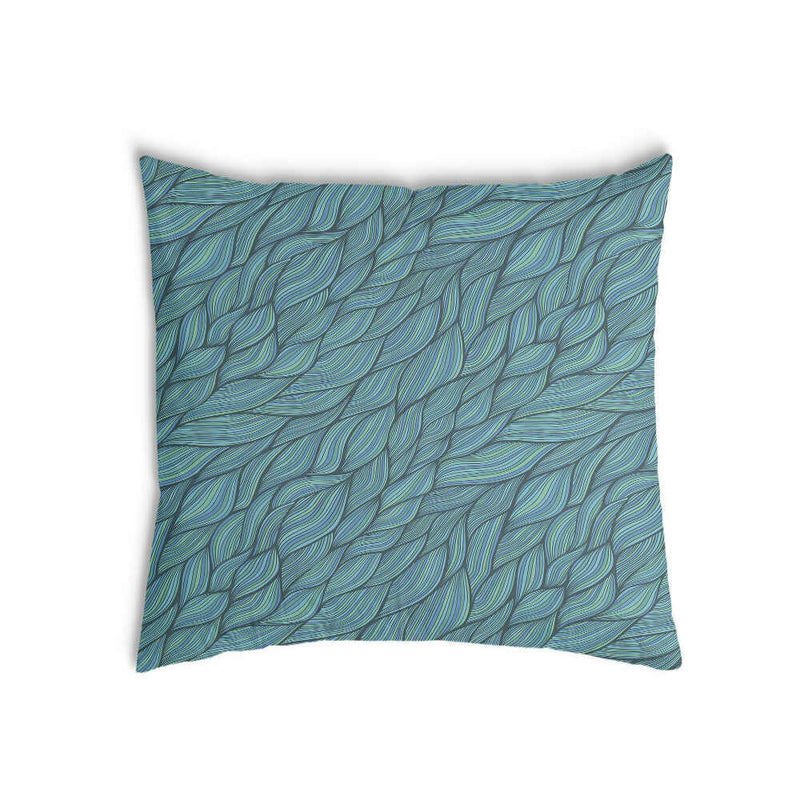 Almohada de salud tejido verde