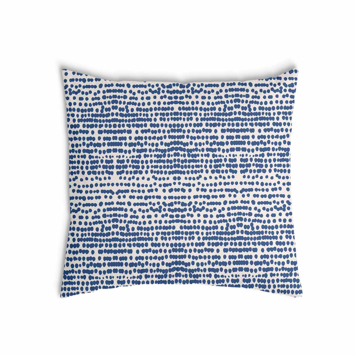 Almohada de salud con puntos azules