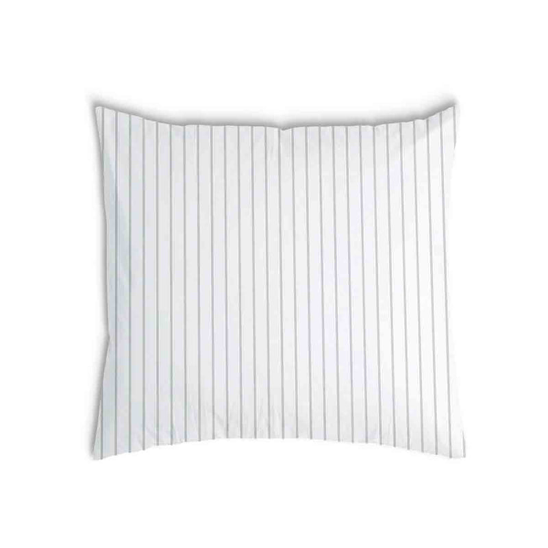 Almohada de salud con rayas gris claro
