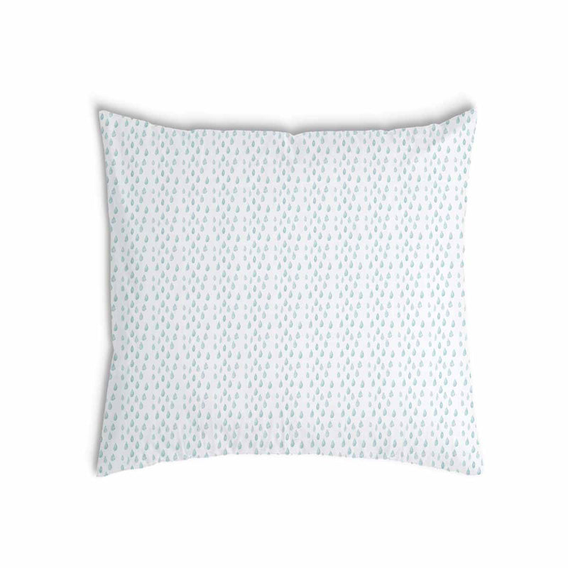 Almohada de salud con gotas azules