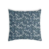 Almohada de salud con ramas azules