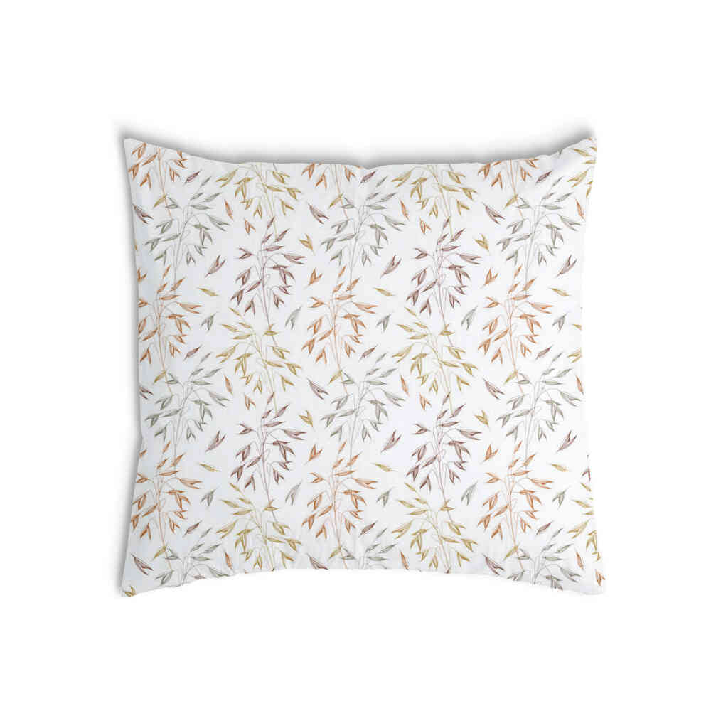 Almohada de salud con delicadas ramas coloridas