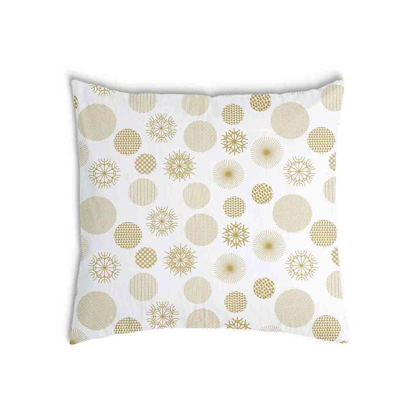 Almohada de salud adorno navideño dorado