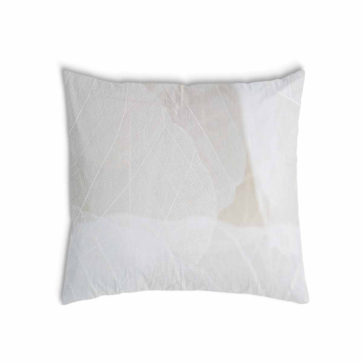 Almohada de salud gris con patrón blanco