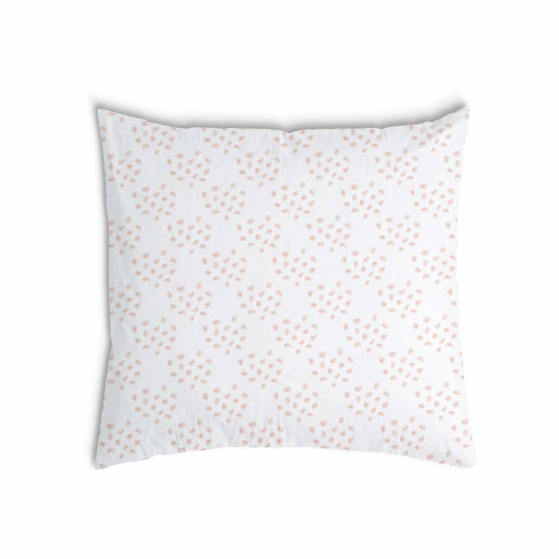 Almohada de salud con puntos naranjas