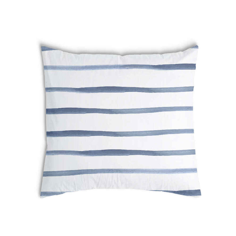 Almohada de salud con rayas transversales azules