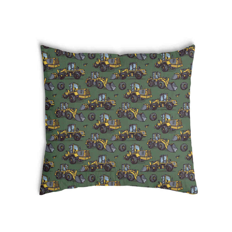 Almohada de salud verde tractor