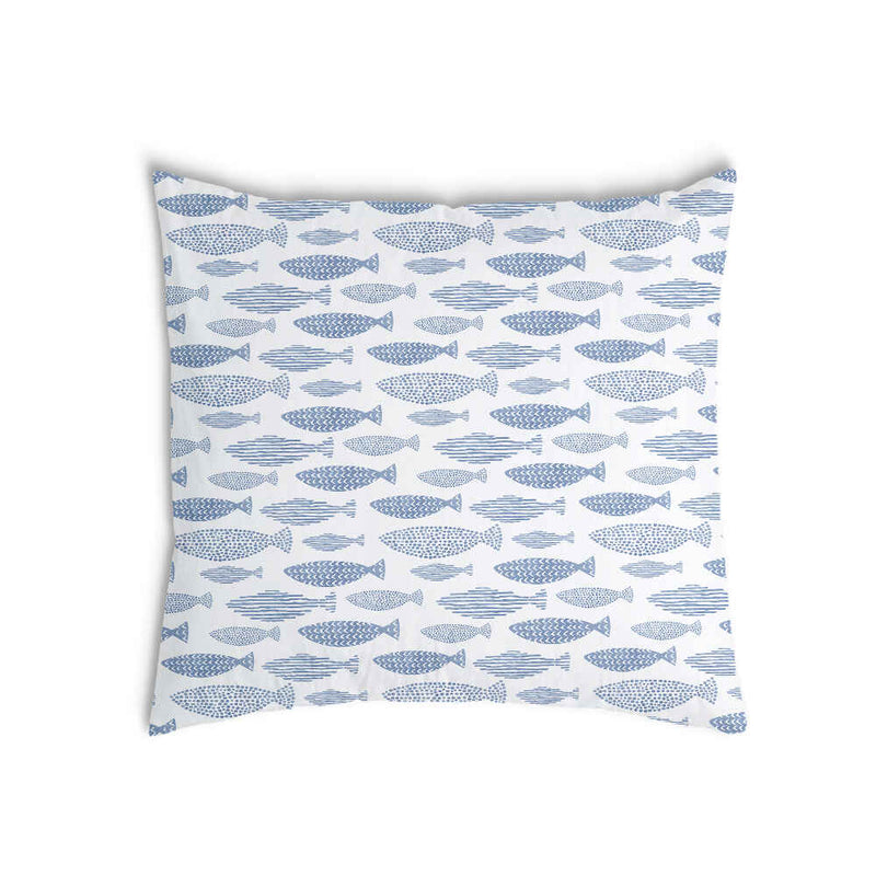 Almohada de salud peces azules