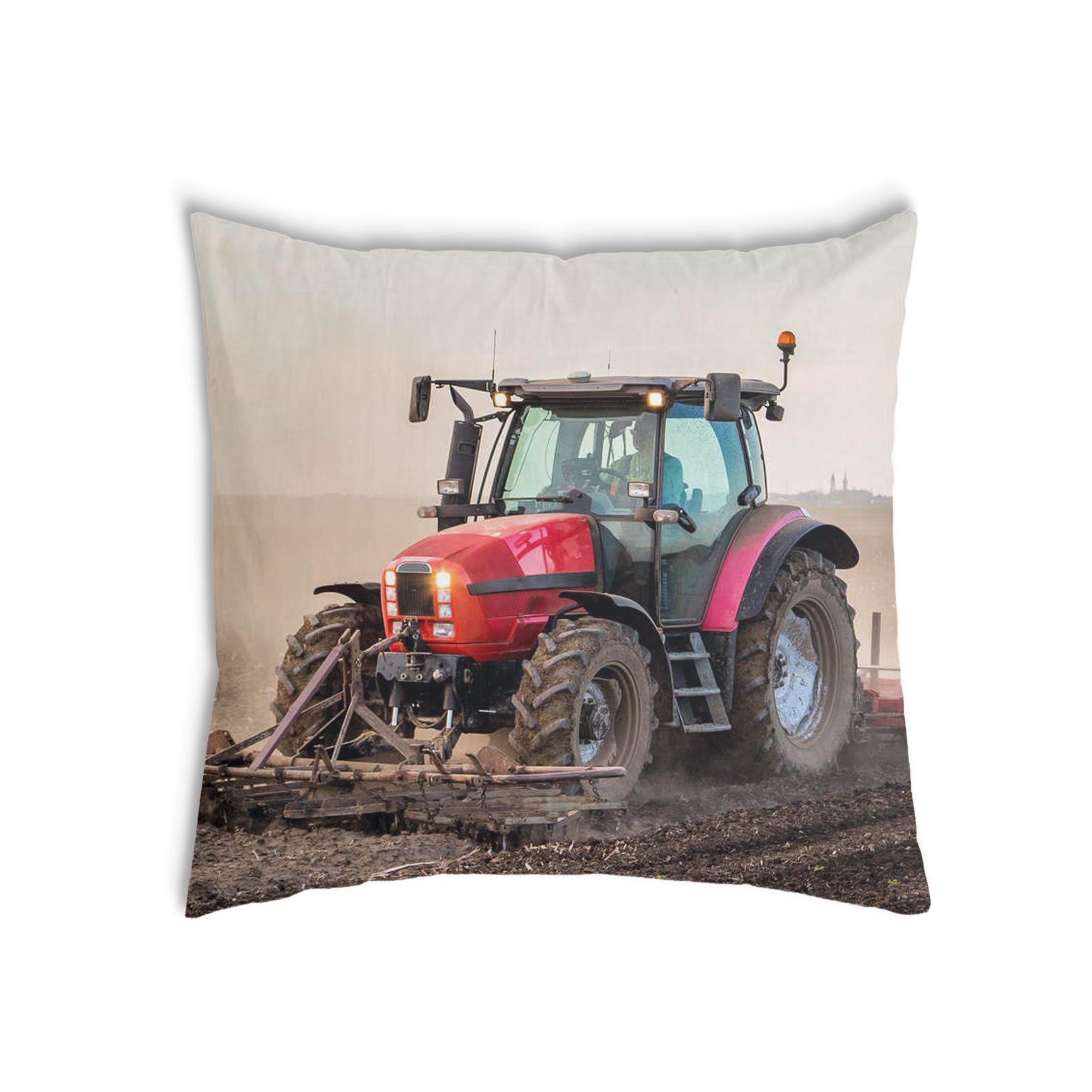 Almohada de salud con gran tractor