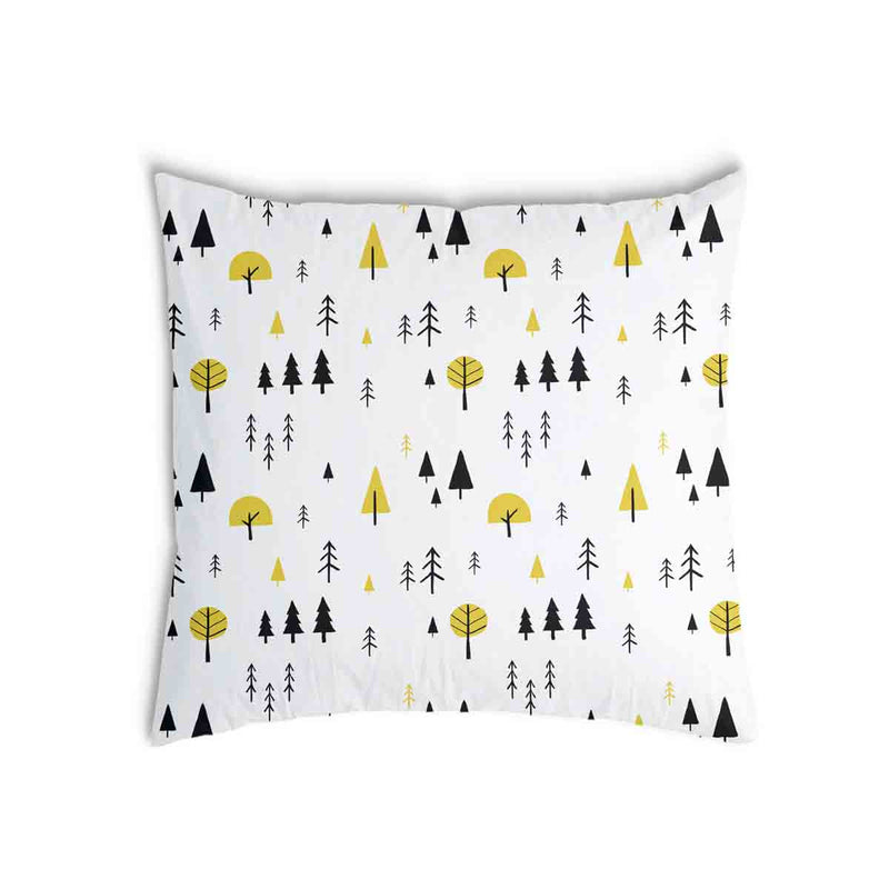 Almohada de salud con árboles amarillos