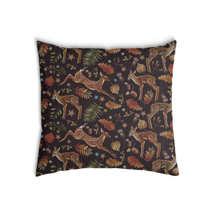 Almohada de salud marrón con ciervo