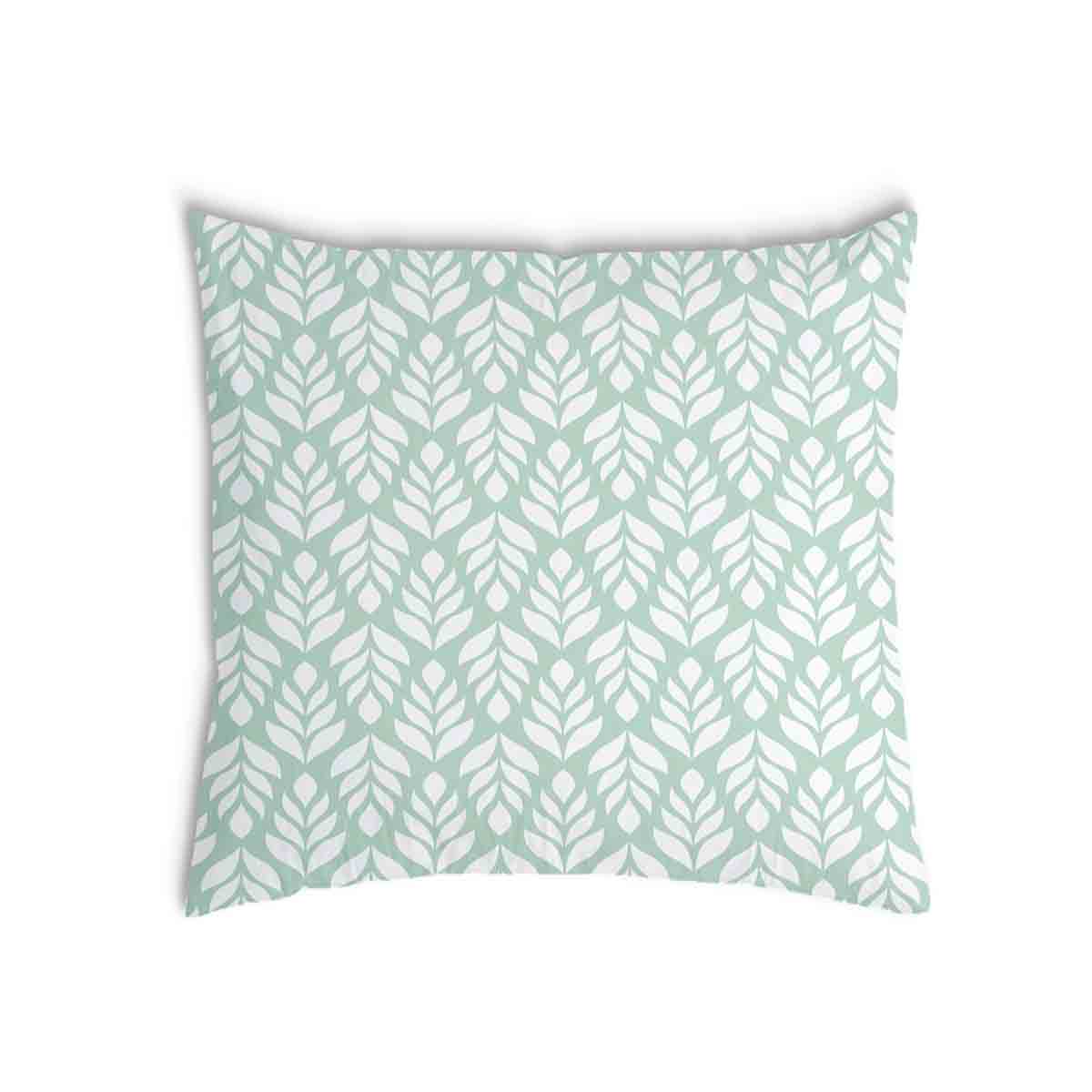 Almohada de salud verde con abeto
