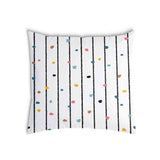 Almohada de salud con puntos de colores