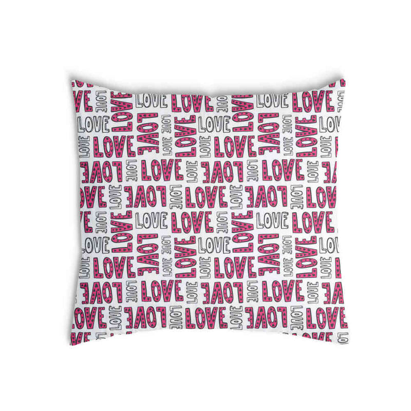 Almohada de salud blanca L.O.V.E