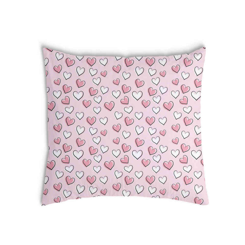 Almohada de salud con dulces corazones