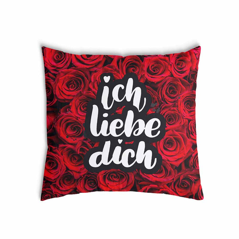 Almohada de salud rosas "Te amo"