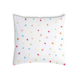 Almohada de salud puntos coloridos