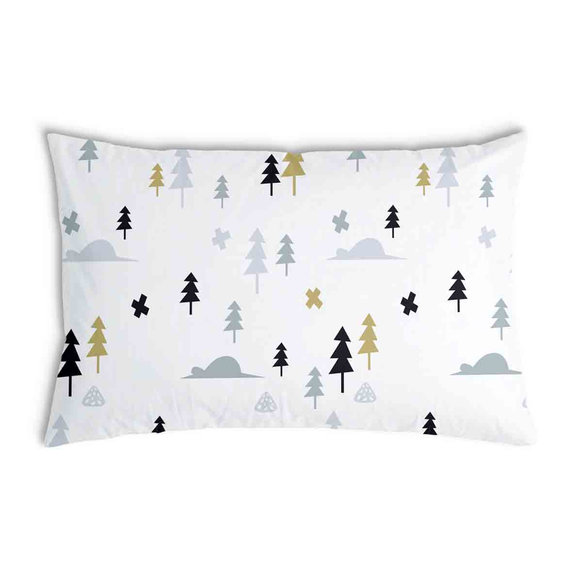 Almohada de salud bosque gris