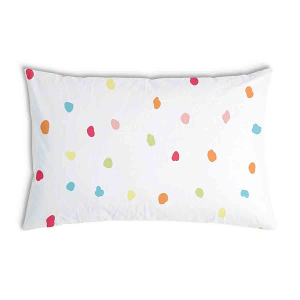 Almohada de salud puntos coloridos