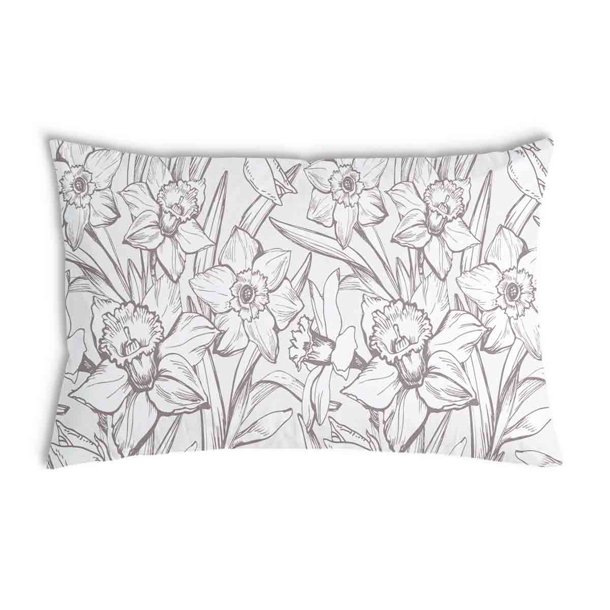 Almohada de salud con narcisos