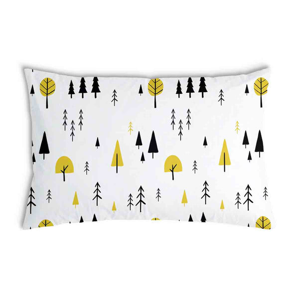 Almohada de salud con árboles amarillos