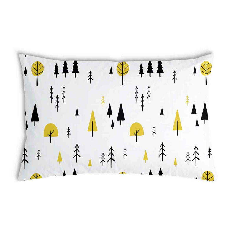 Almohada de salud con árboles amarillos