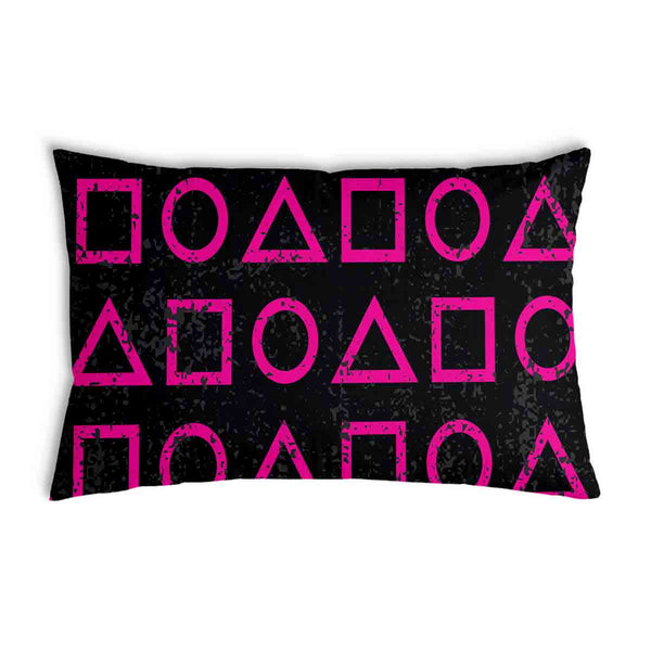 Almohada de salud rosa formas Dalgona