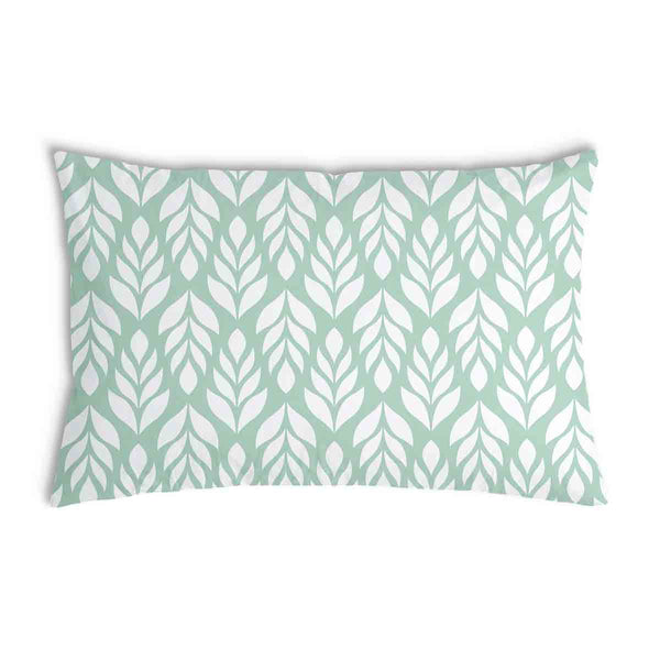 Almohada de salud verde con abeto