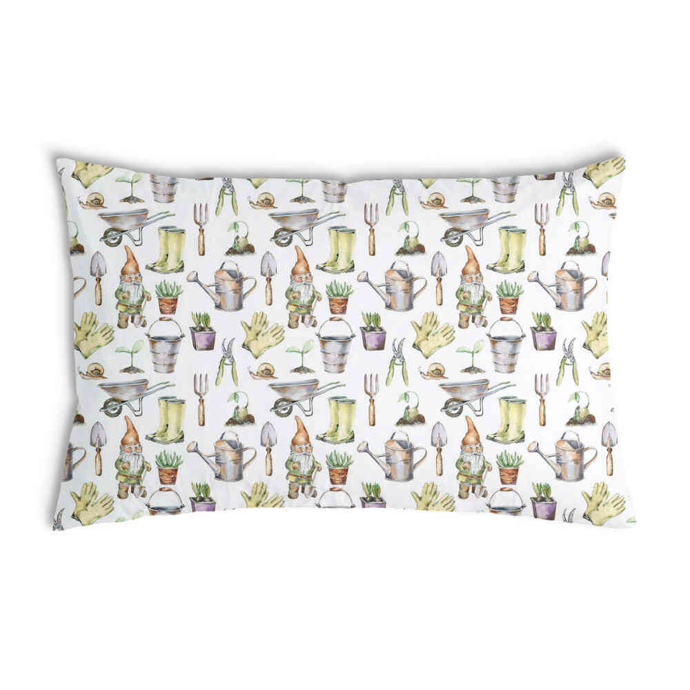 Almohada de salud blanca para jardinería