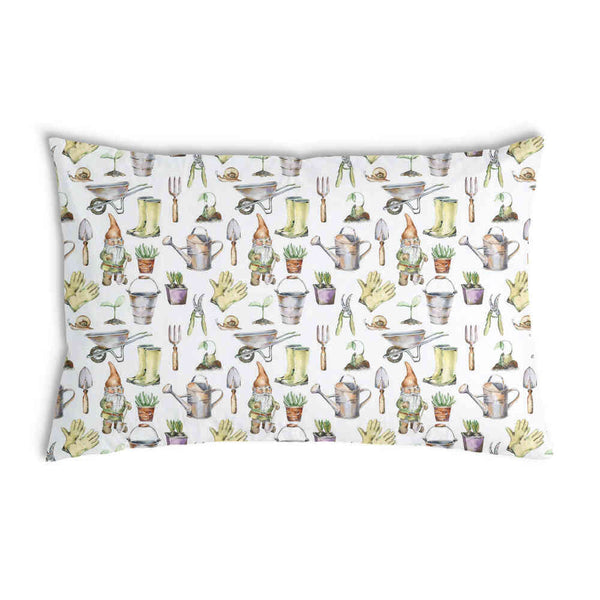 Almohada de salud blanca para jardinería
