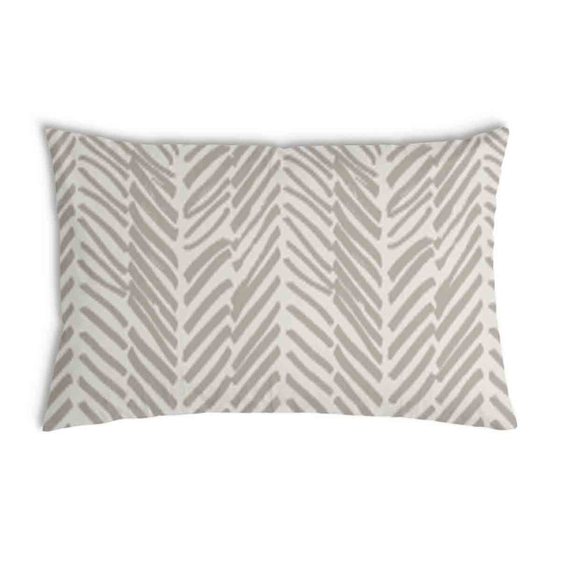 Almohada de salud beige con rayas